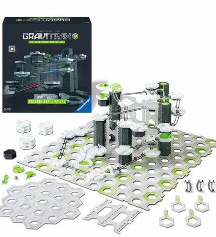 Ravensburger board game 9071292 with colorful game pieces and card components, perfect for family entertainment.