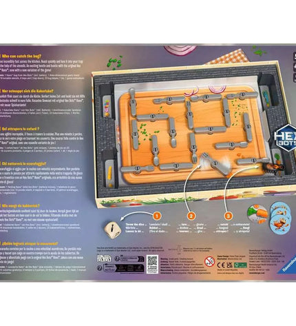 Ravensburger board game with colorful game pieces and game board for family fun and entertainment.