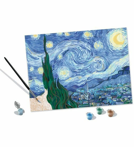 Ravensburger CREART Van Gogh board game with colorful artwork and game pieces for creative fun and family play.