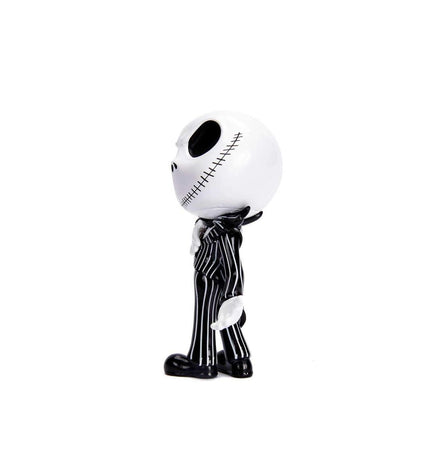 Jack Skellington action figure from The Nightmare Before Christmas, 10 cm tall, featuring detailed design and poseable limbs.