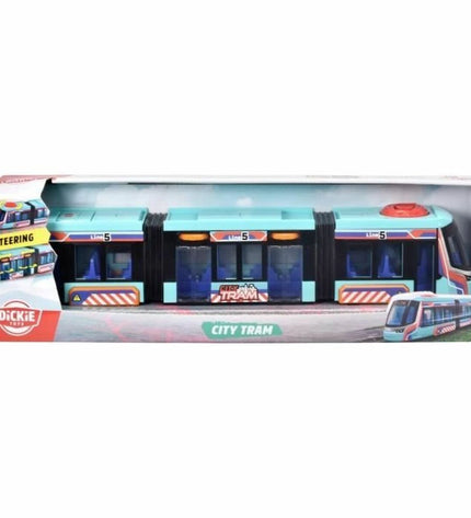 Simba City train toy with colorful design and multiple carriages, perfect for children's play and imaginative train adventures.