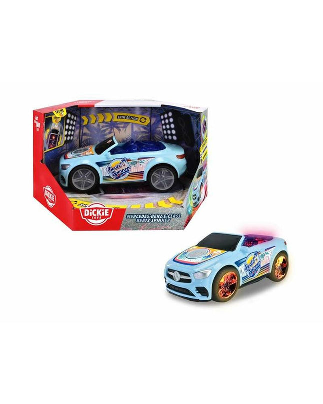 Dickie Toys Mercedes-Benz Beatz Clase E23 toy car, detailed miniature vehicle for children, in vibrant colors.