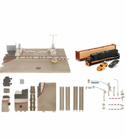Smoby train met circuit toy set with colorful track and train engine, perfect for children's play and imaginative fun.