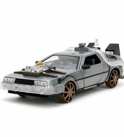 Smoby Auto DeLorean Back to the Future III 1885 toy vehicle, detailed 1:24 scale replica from the Speelgoed en games vehicles category.