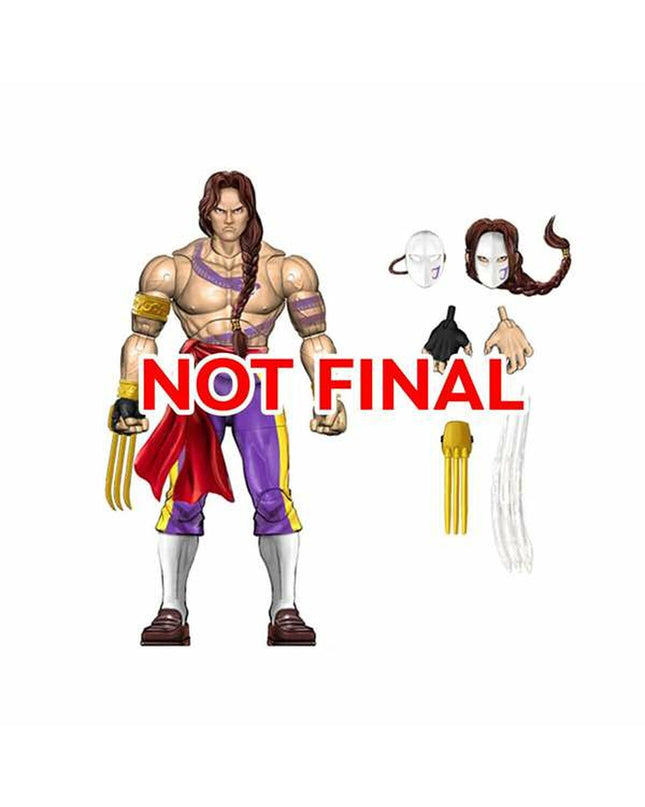 Street Fighter Vega action figure, 15 cm tall, detailed toy from the Street Fighter poppen en actiefiguren collection.