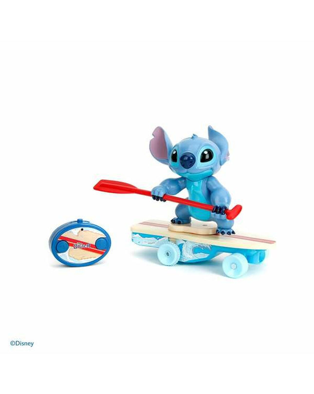 Smoby Stitch remote control toy car, 25cm, colorful plastic vehicle for children’s play and games.