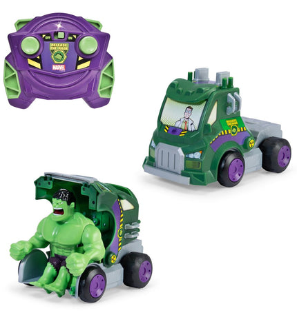Smoby radiografisch bestuurbare vrachtwagen speelgoed, detailed remote control truck for kids, in vibrant colors.