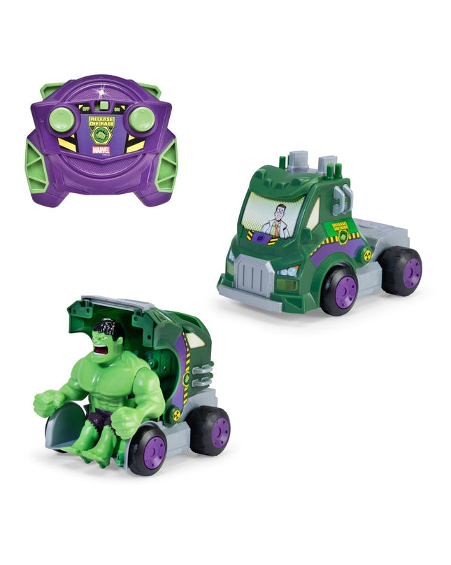 Smoby radiografisch bestuurbare vrachtwagen speelgoed, detailed remote control truck for kids, in vibrant colors.