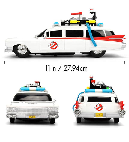 Smoby police car toy on remote control with lights and buttons, designed for children to play with and simulate police adventures.