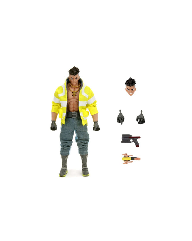 Jada Cyber Punk David action figure, 15 cm tall, detailed toy doll from the speelgoed en games collection.