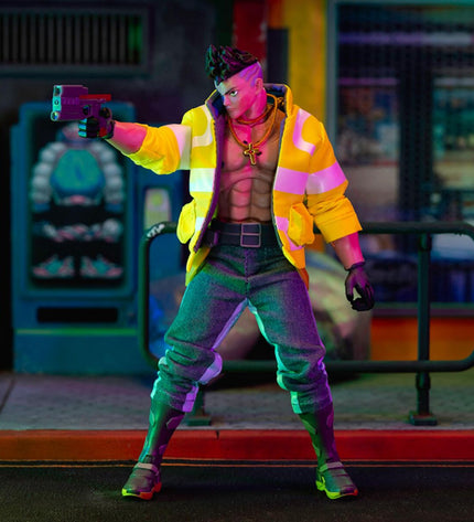 Jada Cyber Punk David action figure, 15 cm tall, detailed toy doll from the Speelgoed en games collection.