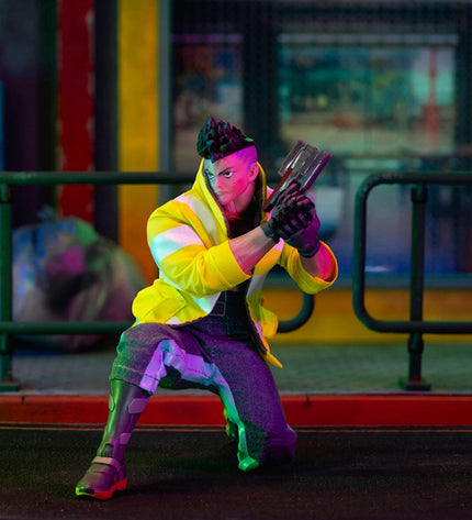 Jada Cyber Punk David action figure, 15 cm tall, detailed toy collectible from the Speelgoed en games category, featuring futuristic design.