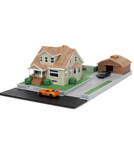 Smoby toy parking garage with colorful vehicles and action figures, detailed playset for imaginative car and figure play.