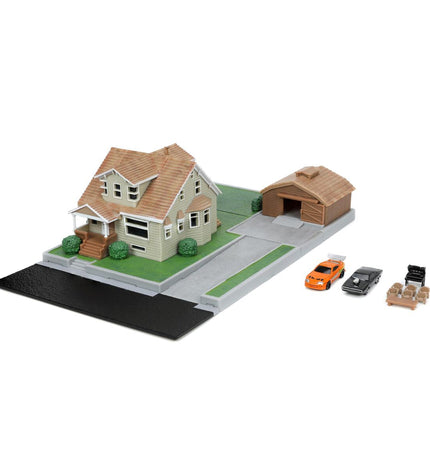 Smoby toy parking garage with colorful vehicles and action figures, detailed playset for imaginative play and fun.