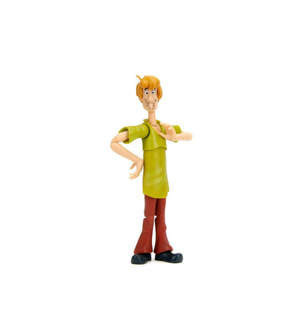 Scooby-Doo Shaggy Rogers action figure, 15 cm tall, featuring detailed costume and expressive face, ideal for toy collectors and fans.