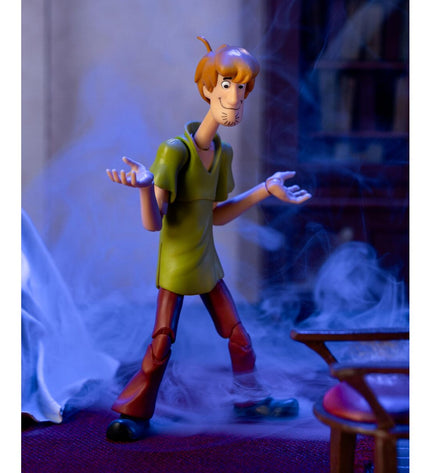 Scooby-Doo Shaggy Rogers action figure, 15 cm tall, from Scooby-Doo playful toy collection, featuring detailed character design.