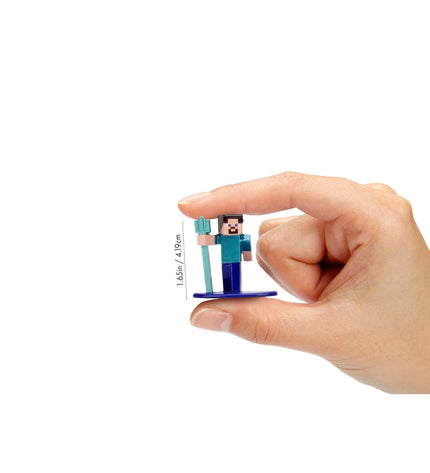 Minecraft poppen speelgoed set featuring Minecraft-themed action figures and characters from the popular game.
