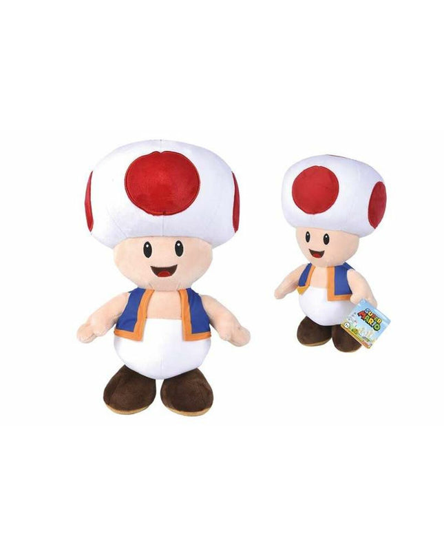 Soft Super Mario plush toy, 40 cm tall, featuring classic Mario character from Nintendo's gaming franchise.