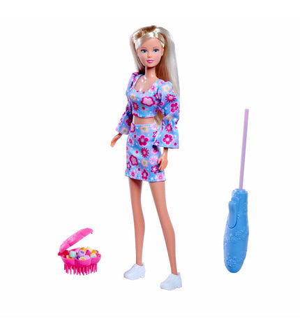 Simba Hair Beads action figure toy with colorful beads and accessories, designed for imaginative play and doll customization.