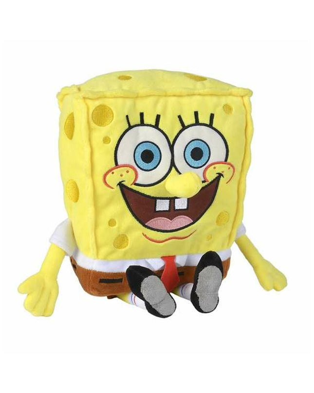 Soft Spongebob plush toy, 35 cm, featuring bright colors and detailed character design, perfect for play and cuddling.