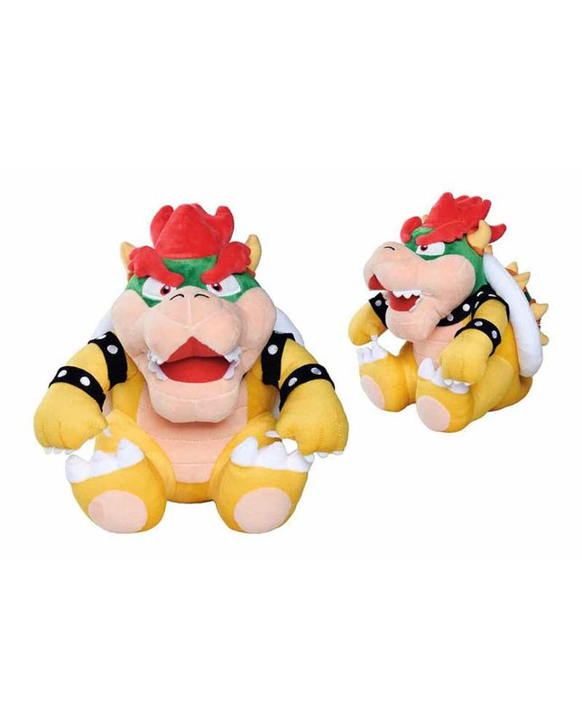 Colorful Super Mario plush toy, 30 cm soft stuffed figure from the Nintendo Super Mario collection, perfect for children and fans.