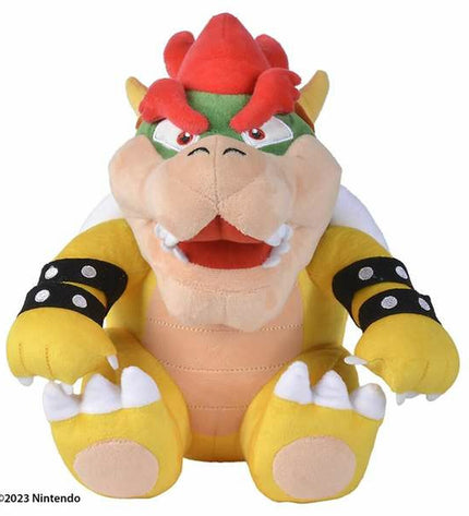 Colorful 30 cm Super Mario plush toy featuring the iconic character from Super Mario video games, soft and perfect for cuddling.