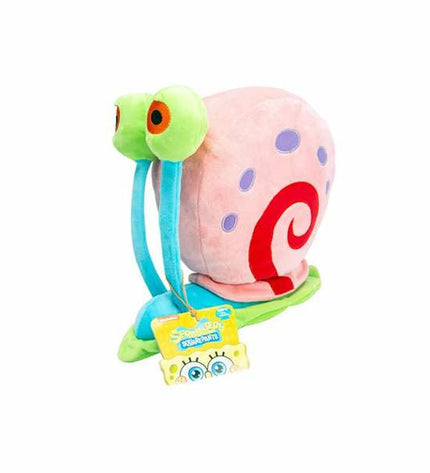 Smoby Gary plush cuddle toy, 35 cm soft stuffed animal for children, featuring detailed facial features and colorful fabric.