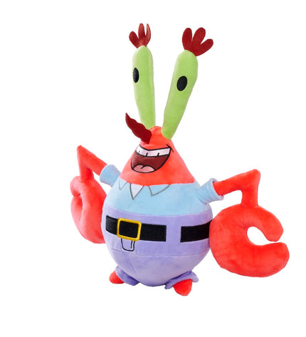Soft Spongebob plush toy, 35 cm, featuring bright yellow sponge character from Spongebob Squarepants for children’s play.