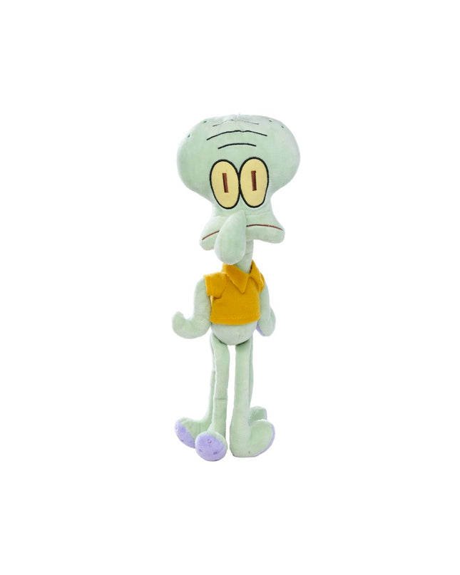 Soft Spongebob and Squidward plush toys, 35 cm, featuring detailed faces and bright colors, perfect for Spongebob fans.