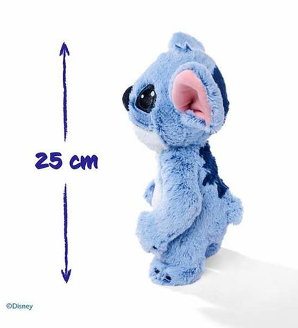 Smoby Stitch plush toy, 25 cm soft stuffed animal from the cuddly toy and game collection, featuring Stitch character details.