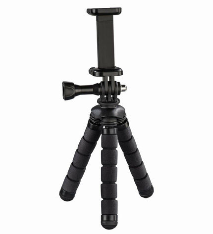 Hama draagbaar statief for cameras and video equipment, lightweight electronic photography tripod with adjustable legs.