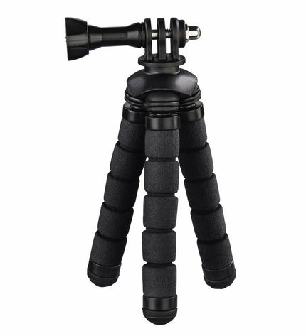 Hama draagbaar statief for cameras and electronics, compact portable tripod with adjustable legs and secure mounting.