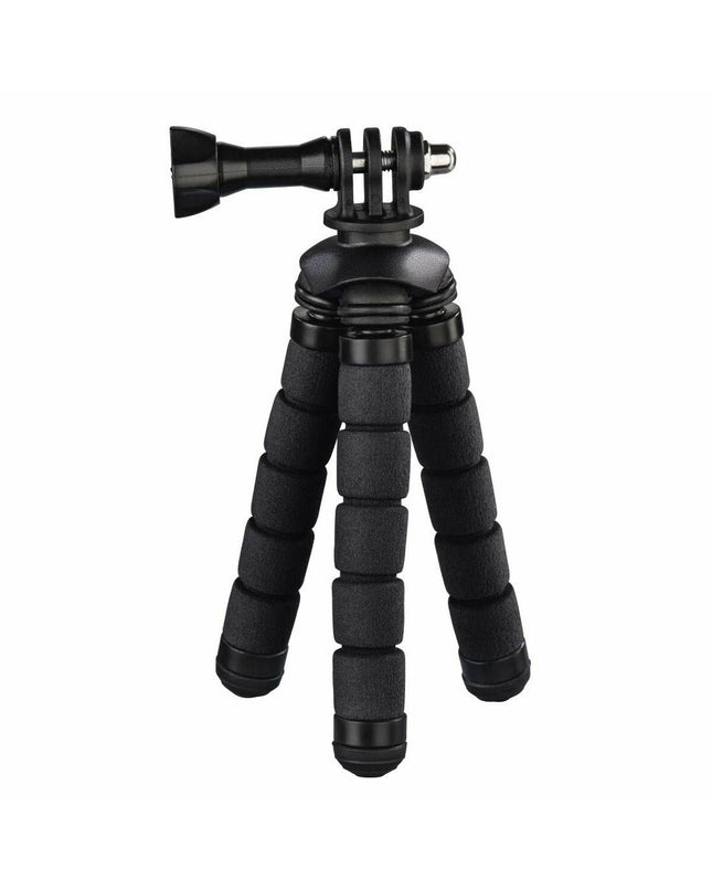 Hama draagbaar statief for cameras and electronics, compact portable tripod with adjustable legs and secure mounting.