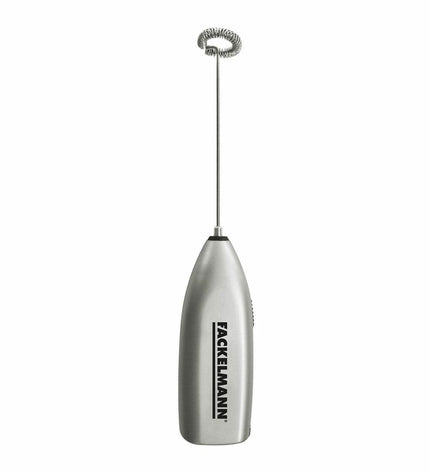 Fackelmann Mini Opklopper en Schuimer for coffee and tea, small electric kitchen appliance with handle, in a kitchen setting