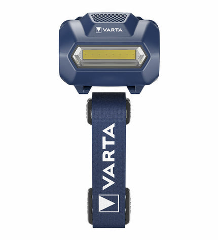 Varta outdoor garden decorative flashlight with black casing and adjustable stand, suitable for outdoor lighting and garden decor.