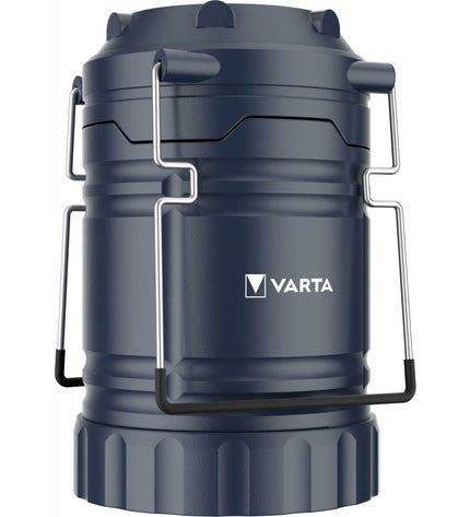 Varta tuinlamp outdoor decoratie with adjustable light head, durable exterior for garden or outdoor decoration.