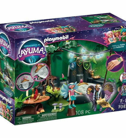 Playmobil Adventures of Ayum Spring Ceremony playset with 108 pieces, featuring figures and accessories for imaginative play.