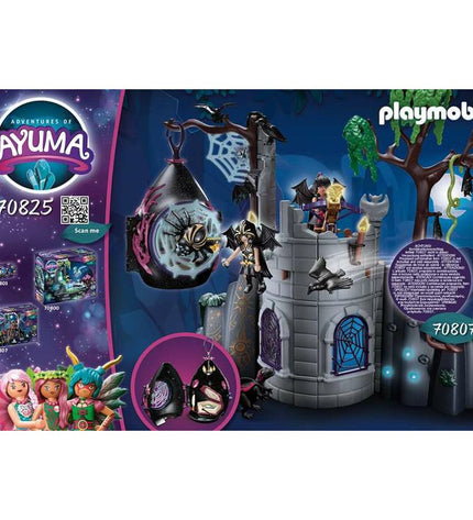 Playmobil Adventures of Ayuma Bat Fairies playset with 54 pieces including fairy figures, accessories, and magical play environment.