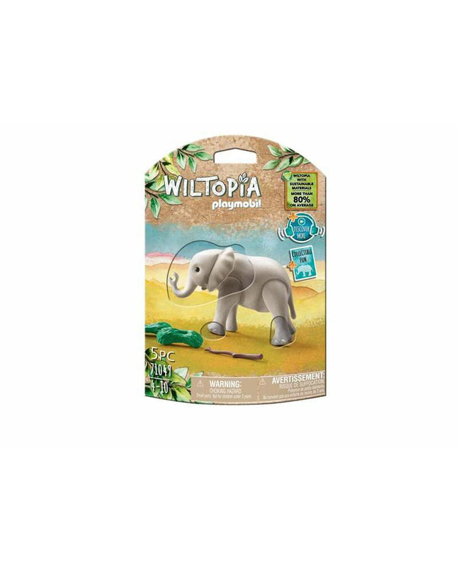 Playmobil Wiltopia playset with animal figures and accessories, featuring colorful jungle-themed toys for imaginative play.