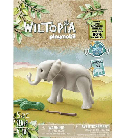 Playmobil Wiltopia playset with animal figures and accessories, featuring colorful toys for imaginative play.
