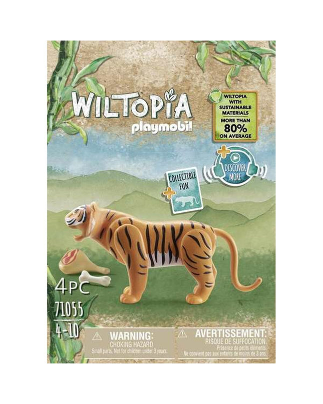 Playmobil Wiltopia playset with animal figures and accessories, featuring detailed jungle-themed toys for imaginative play.