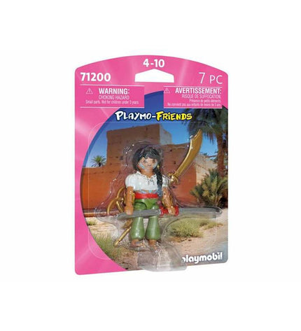Playmobil 71200 Pirate Woman action figure from Friends series, detailed toy pirate doll with accessories and costume.
