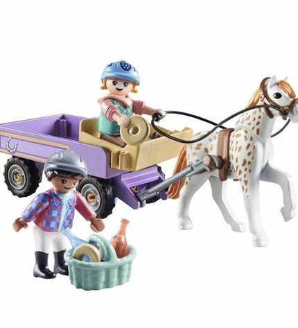 Playmobil Voertuig Speelset 71496 with 33 small vehicle and character pieces, colorful toy set for kids.