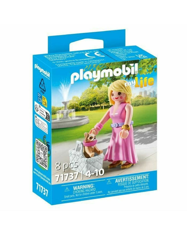 Playmobil toy playset with colorful figures and accessories for imaginative play, part of Playmobil's range of dolls and action figures.