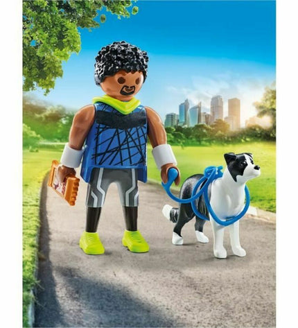 Playmobil playset featuring colorful toy figures and accessories, ideal for imaginative play and fun storytelling.