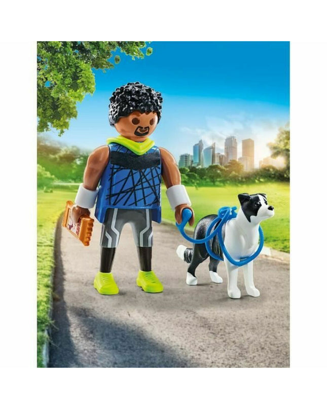 Playmobil playset featuring colorful toy figures and accessories, ideal for imaginative play and fun storytelling.
