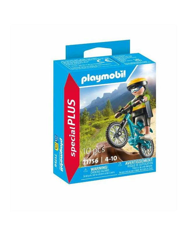 Playmobil 71756 playset with colorful plastic figures and accessories, featuring characters and themed elements from the toy collection.