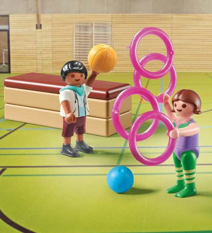 Playmobil 71757 playset with colorful figures and accessories, ideal for imaginative toy and action figure play.