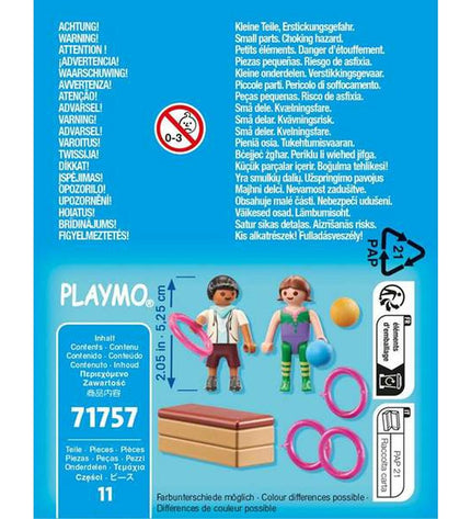Playmobil 71757 playset with colorful figures and accessories, featuring detailed toy characters and play elements for imaginative fun.