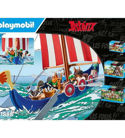 Playmobil playset featuring colorful plastic figures and accessories, suitable for children’s imaginative play.